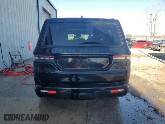2024 Jeep Grand Wagoneer Series II Obsidian z VIN 1C4SJVFP6RS111595, wystawiony jako Copart lot #48257345 z przebiegiem 16 038 mil mil oraz Czysty tytuł • Clean title. Historia ofert i sprzedaży dostępna na DreamBid. Obrazek 6.