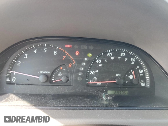 2004 Toyota Camry LE with VIN 4T1BE32K14U318133, listed as a Copart auction lot 54238185 with 293,761 mi miles and Salvage Title. Bid and sale history available at carsss.com. Image 9.