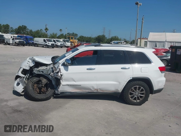2014 Jeep Grand Cherokee Limited with VIN 1C4RJFBG7EC236572, listed as a IAAI auction lot 42134807 with 170,342 mi miles and . Bid and sale history available at DreamBid. Image 14.