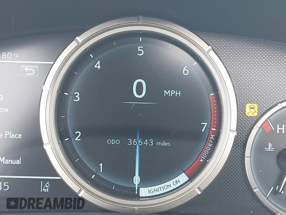 2021 Lexus RX 350 F Sport with VIN 2T2YZMDA4MC299745, listed as a IAAI auction lot 42639586 with 36,643 mi miles and . Bid and sale history available at DreamBid. Image 15.