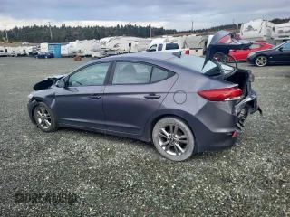 2018 Hyundai Elantra GL with VIN KMHD84LF0JU643343, listed as a Copart auction lot 83653764 with 57,208 mi miles and Salvage Title. Bid and sale history available at DreamBid. Image 2.
