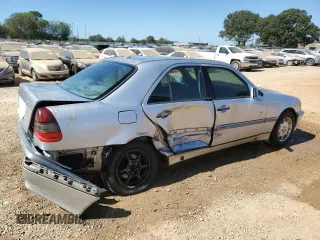 2000 Mercedes-Benz C 230 Kompressor with VIN WDBHA24G7YA817201, listed as a Copart auction lot 75837924 with 274,476 mi miles and Salvage Title. Bid and sale history available at carsss.com. Image 3.