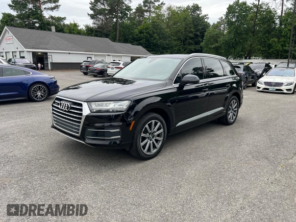 2019 Audi Q7 Premium Plus z VIN WA1LHAF7XKD044979, wystawiony jako Copart lot #63196635 z przebiegiem 150 266 mil mil oraz Czysty tytuł • Clean title. Historia ofert i sprzedaży dostępna na DreamBid. Obrazek 2.