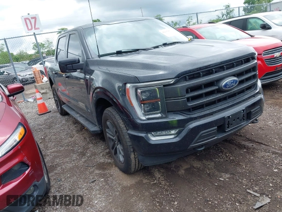 2021 Ford F-150 XL with VIN 1FTEW1EPXMFA62783, listed as a IAAI auction lot 42210200 with 58,069 mi miles and . Bid and sale history available at DreamBid. Image 1.
