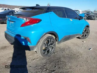 2019 Toyota C-HR XLE with VIN JTNKHMBX9K1056627, listed as a IAAI auction lot 41030089 with 1 mi miles. Bid and sale history available at carsss.com. Image 4.