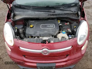2014 FIAT 500L Lounge with VIN ZFBCFACH2EZ022025, listed as a Copart auction lot 48222185 with 154,131 mi miles and Salvage Title. Bid and sale history available at DreamBid. Image 11.