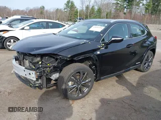 2022 Lexus UX 250h F Sport with VIN JTHR9JBH4N2062923, listed as a IAAI auction lot 42059334 with 27,967 mi miles and . Bid and sale history available at DreamBid. Image 18.