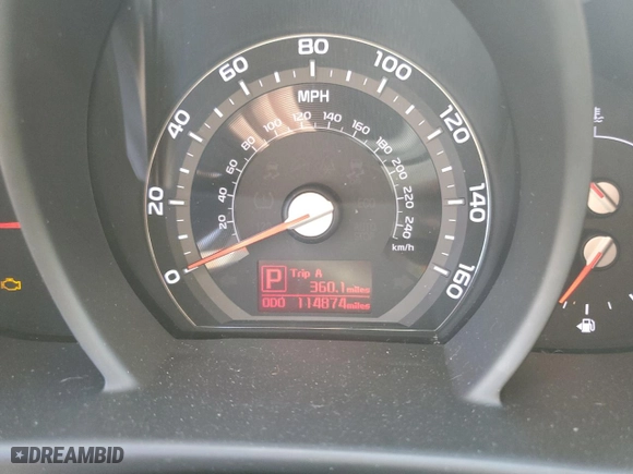 2015 Kia Sportage LX with VIN KNDPB3AC0F7720465, listed as a Copart auction lot 56861924 with 114,874 mi miles and Salvage Title. Bid and sale history available at carsss.com. Image 9.