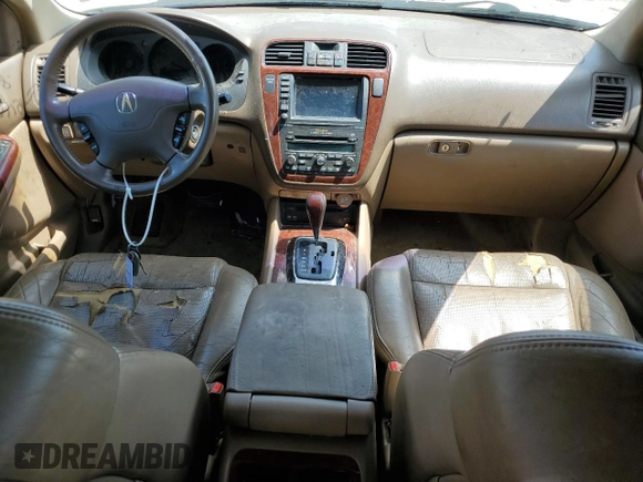 2005 Acura MDX Touring with VIN 2HNYD18915H543449, listed as a Copart auction lot 68097324 with 172,226 mi miles and Salvage Title. Bid and sale history available at carsss.com. Image 8.