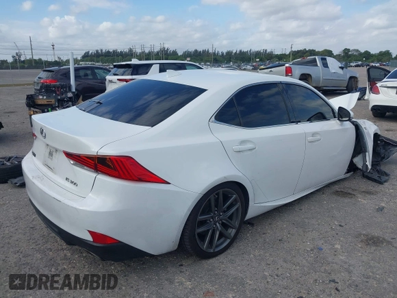 2018 Lexus IS 300 z VIN JTHBA1D23J5073664, wystawiony jako IAAI lot #41907698 z przebiegiem 76 259 mil mil oraz . Historia ofert i sprzedaży dostępna na DreamBid. Obrazek 4.