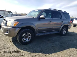 2006 Toyota Sequoia Limited with VIN 5TDZT38A56S265516, listed as a Copart auction lot 49927555 with 184,528 mi miles and Salvage Title. Bid and sale history available at DreamBid. Image 1.