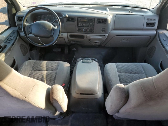 2001 Ford F-250 XL with VIN 1FTNW21F51EB92930, listed as a Copart auction lot 57807185 with 367,995 mi miles and Salvage title. Bid and sale history available at DreamBid. Image 8.