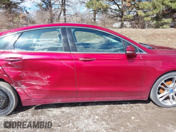 2013 Ford Fusion Titanium with VIN 3FA6P0D97DR389052, listed as a IAAI auction lot 41750337 with 169,204 mi miles. Bid and sale history available at carsss.com. Image 13.