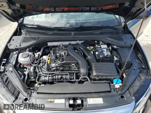 2024 Volkswagen Jetta S with VIN 3VW5M7BU4RM075715, listed as a Copart auction lot 62886015 with 21,207 mi miles and Clean title. Bid and sale history available at DreamBid. Image 11.