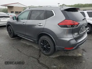 2017 Nissan Rogue SV with VIN 5N1AT2MV5HC756135, listed as a Copart auction lot 59656225 with 157,656 mi miles and Salvage title. Bid and sale history available at DreamBid. Image 2.