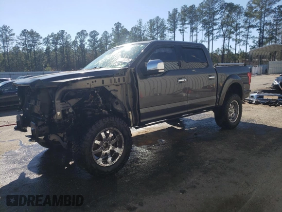 2016 Ford F-150 XLT with VIN 1FTEW1EF2GFA19213, listed as a Copart auction lot 49308655 with 122,838 mi miles and Salvage Title. Bid and sale history available at DreamBid. Image 1.