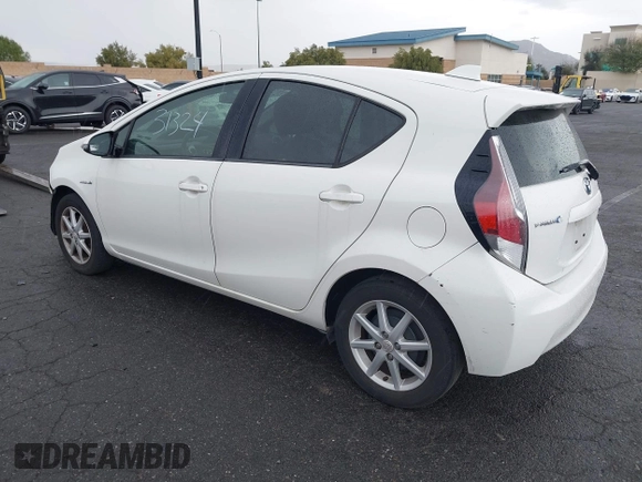 2015 Toyota Prius One with VIN JTDKDTB32F1094973, listed as a IAAI auction lot 41631324 with 177,948 mi miles and . Bid and sale history available at carsss.com. Image 3.