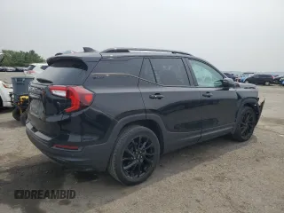 2023 GMC Terrain SLE z VIN 3GKALMEG9PL182341, wystawiony jako Copart lot #60895125 z przebiegiem 25 597 mil mil oraz Szkoda całkowita • Salvage title. Historia ofert i sprzedaży dostępna na DreamBid. Obrazek 3.