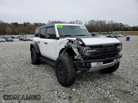 2023 Ford Bronco Raptor with VIN 1FMEE5JRXPLB90380, listed as a Copart auction lot 45163975 with 9,378 mi miles and Salvage Title. Bid and sale history available at DreamBid. Image 15.