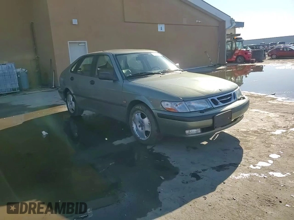 1999 Saab 9-3 SE with VIN YS3DF55NXX2001956, listed as a Copart auction lot 43873455 with 127,950 mi miles and Salvage Title. Bid and sale history available at carsss.com. Image 11.