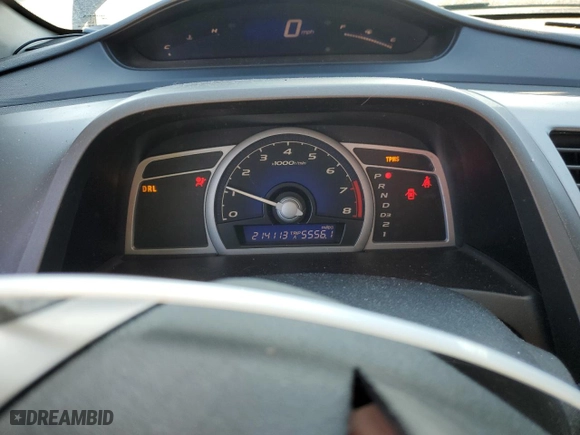 2008 Honda Civic Cpe EX with VIN 2HGFG12868H514944, listed as a Copart auction lot 42217355 with NaN miles and Salvage Title. Bid and sale history available at carsss.com. Image 9.