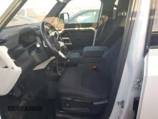 2021 Land Rover Defender with VIN SALEKERX3M2038595, listed as a Copart auction lot 75156244 with 42,974 mi miles and Salvage title. Bid and sale history available at DreamBid. Image 7.