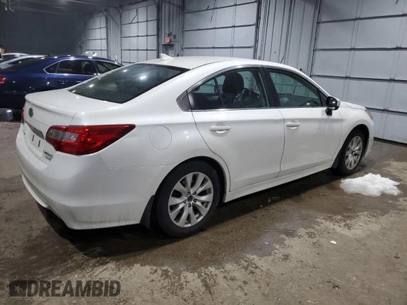 2017 Subaru Legacy Premium with VIN 4S3BNAC65H3027835, listed as a Copart auction lot 45411895 with 122,388 mi miles and Salvage Title. Bid and sale history available at DreamBid. Image 3.