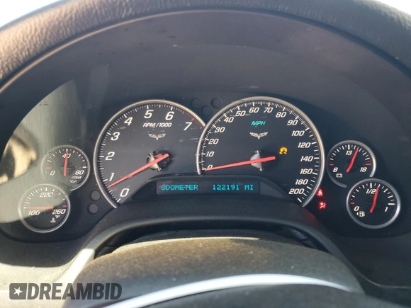 2009 Chevrolet Corvette w/2LT with VIN 1G1YY26W795107106, listed as a Copart auction lot 48963315 with 122,191 mi miles and Salvage Title. Bid and sale history available at carsss.com. Image 9.