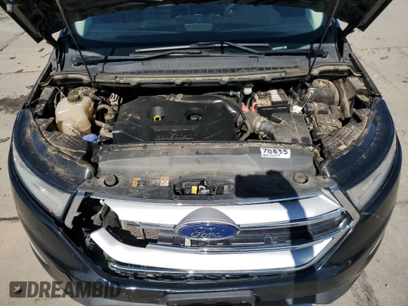 2018 Ford Edge SEL with VIN 2FMPK4J90JBB99656, listed as a Copart auction lot 50770485 with 80,550 mi miles and Salvage Title. Bid and sale history available at carsss.com. Image 12.