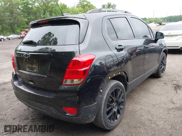 2021 Chevrolet Trax LT with VIN KL7CJLSB5MB322117, listed as a IAAI auction lot 42161568 with 63,344 mi miles and . Bid and sale history available at DreamBid. Image 4.