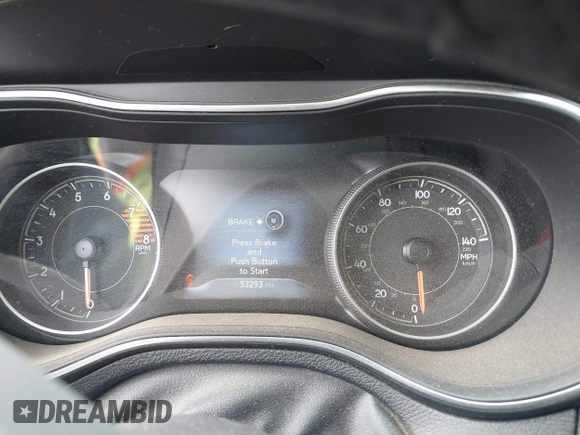 2019 Jeep Cherokee Trailhawk with VIN 1C4PJMBX6KD232515, listed as a IAAI auction lot 39495367 with 53,293 mi miles and . Bid and sale history available at DreamBid. Image 7.