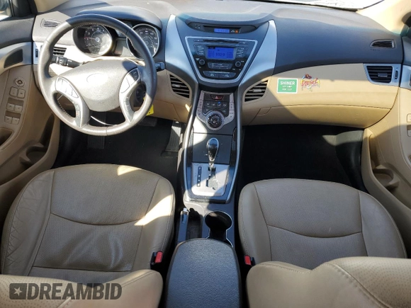 2013 Hyundai Elantra Limited z VIN 5NPDH4AEXDH343225, wystawiony jako Copart lot #88441585 z przebiegiem 162 095 mil mil oraz Nie do naprawy • Non repairable. Historia ofert i sprzedaży dostępna na DreamBid. Obrazek 8.