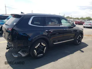 2024 Kia Telluride S with VIN 5XYP6DGC0RG525183, listed as a Copart auction lot 59919695 with 22,715 mi miles and Salvage title. Bid and sale history available at DreamBid. Image 3.