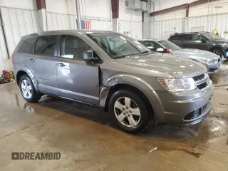 2013 Dodge Journey American Value with VIN 3C4PDCAB8DT509251, listed as a Copart auction lot 53996125 with 112,041 mi miles and Non Repairable. Bid and sale history available at DreamBid. Image 4.