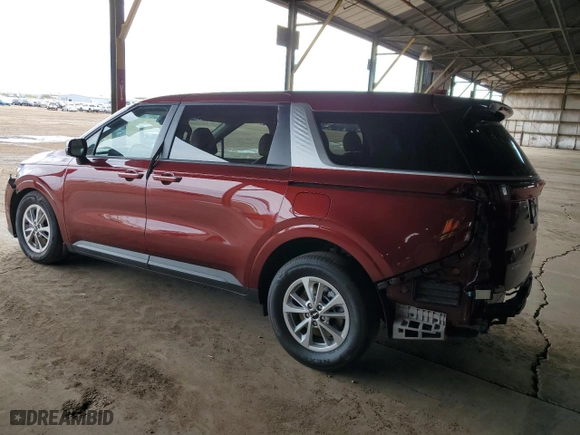 2024 Kia Carnival LX with VIN KNDNB4H32R6393564, listed as a Copart auction lot 39390054 with 3,875 mi miles and Salvage Title. Bid and sale history available at carsss.com. Image 2.