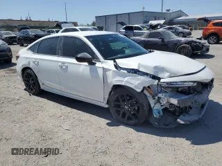 2025 Honda Civic Sport z VIN 2HGFE2F54SH513231, wystawiony jako Copart lot #52586085 z przebiegiem 6 046 mil mil oraz Szkoda całkowita • Salvage title. Historia ofert i sprzedaży dostępna na DreamBid. Obrazek 4.