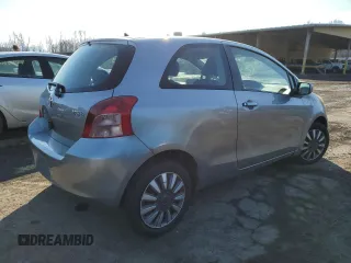 2007 Toyota Yaris with VIN JTDJT923975057611, listed as a Copart auction lot 45407175 with 106,473 mi miles and Clean Title. Bid and sale history available at carsss.com. Image 3.