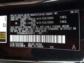 2022 Lexus RX with VIN 2T2HZMAA3NC256813, listed as a Copart auction lot 42963783 with 6,297 mi miles. Bid and sale history available at carsss.com. Image 15.