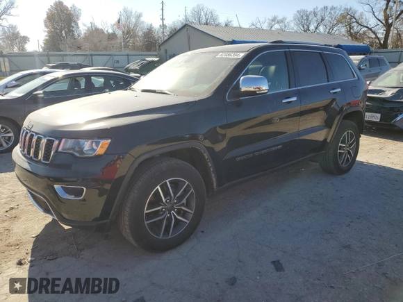 2022 Jeep Grand Cherokee WK Limited with VIN 1C4RJFBG9NC123626, listed as a Copart auction lot 82886394 with 54,227 mi miles and Clean Title. Bid and sale history available at carsss.com. Image 1.