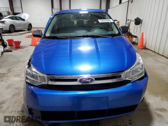 2010 Ford Focus S with VIN 1FAHP3EN1AW290306, listed as a Copart auction lot 52053585 with 54,068 mi miles and Salvage Title. Bid and sale history available at carsss.com. Image 5.