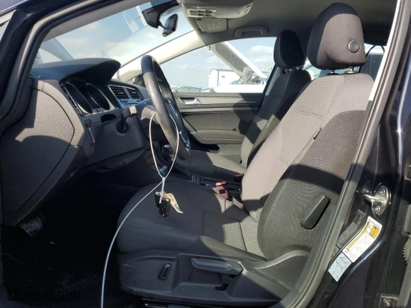 2019 Volkswagen e-Golf SE with VIN WVWKR7AU3KW918737, listed as a Copart auction lot 44555225 with 44,435 mi miles and Clean Title. Bid and sale history available at carsss.com. Image 7.
