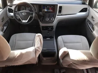 2015 Toyota Sienna LE AAS with VIN 5TDKK3DC2FS578373, listed as a Copart auction lot 43290025 with 151,955 mi miles and Salvage Title. Bid and sale history available at DreamBid. Image 8.