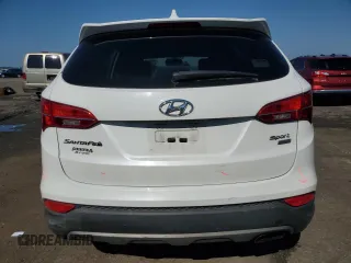 2014 Hyundai Santa Fe z VIN 5XYZTDLB9EG195651, wystawiony jako Copart lot #61422625 z przebiegiem 61 128 mil mil oraz Szkoda całkowita • Salvage title. Historia ofert i sprzedaży dostępna na DreamBid. Obrazek 6.