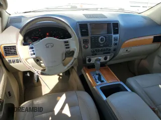 2010 Infiniti QX56 with VIN 5N3ZA0NF3AN905874, listed as a Copart auction lot 58995905 with 284,995 mi miles and Salvage title. Bid and sale history available at DreamBid. Image 8.
