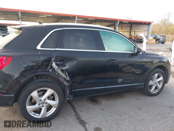 2019 Audi Q3 Premium with VIN WA1AECF33K1079468, listed as a IAAI auction lot 41340687 with 53,134 mi miles and . Bid and sale history available at DreamBid. Image 13.