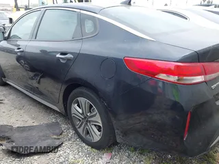 2018 Kia Optima EX with VIN KNAGU4LE6J5020594, listed as a IAAI auction lot 42118299 with 65,482 mi miles and . Bid and sale history available at DreamBid. Image 3.