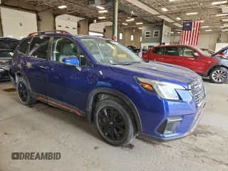 2023 Subaru Forester Special Sports with VIN JF2SKAJC4PH546380, listed as a Copart auction lot 63679195 with 40,517 mi miles and Salvage title. Bid and sale history available at DreamBid. Image 4.