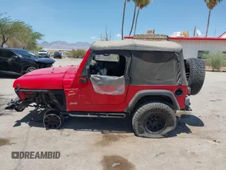 2000 Jeep Wrangler Sport with VIN 1J4FA49S0YP731544, listed as a IAAI auction lot 42570831 with Not provided miles and . Bid and sale history available at DreamBid. Image 15.