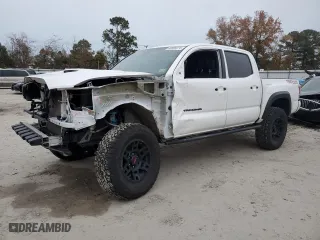 2020 Toyota Tacoma 4WD SR5 with VIN 5TFCZ5AN1LX218079, listed as a Copart auction lot 80085974 with 65,634 mi miles and Salvage Title. Bid and sale history available at carsss.com. Image 1.
