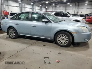 2008 Mercury Sable with VIN 1MEHM40W08G608525, listed as a Copart auction lot 41469845 with 31,056 mi miles and Salvage title. Bid and sale history available at DreamBid. Image 4.